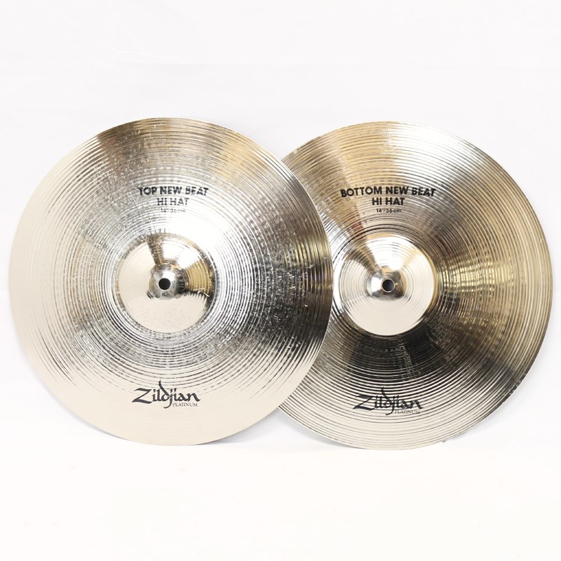 Zildjian A Zildjian New Beat HiHats 14 pair Platinum Finishの画像